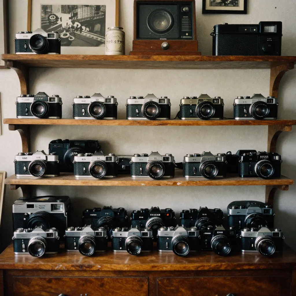 Vintage furniture selection