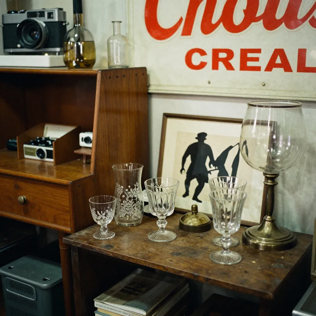 Vintage decorative objects