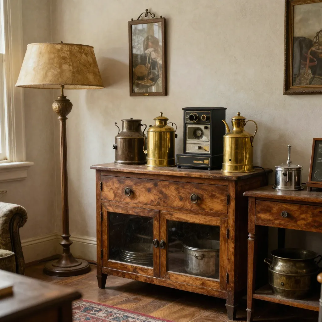 Antique mirror